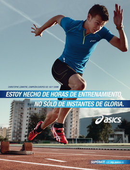 Maniobra dígito Rocío Asics evoluciona el 'estoy hecho de deporte' y anima en 2013 a 'superarse'  - CMD Sport
