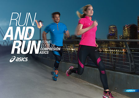 datos amplio Recuento Vuelve la campaña Run and Run de Asics - CMD Sport