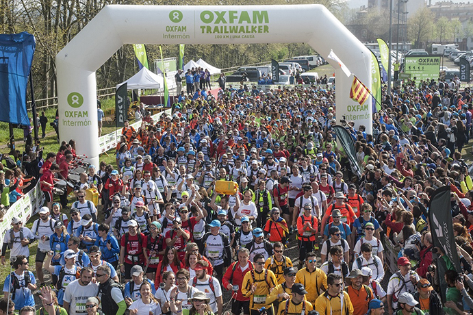 Casi un 90% de los ‘trailwalkers’ de Girona 2015 completa el reto