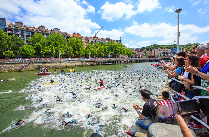 El Bilbao Triathlon 2016 incluirá una prueba de distancia olímpica