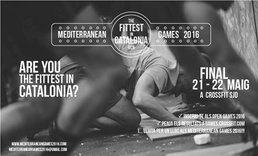 Mediterranean Games 2016 Crossfit Cartel