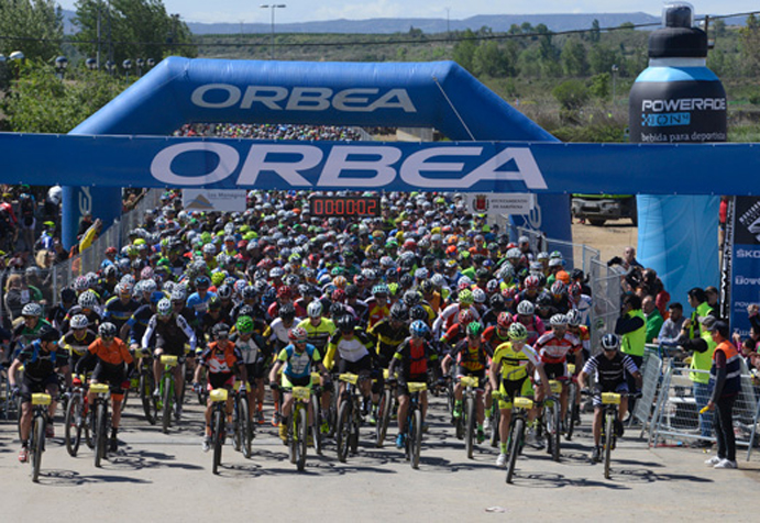La Orbea Monegros 2016 convoca a 8.000 ciclistas