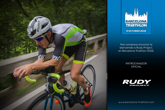 Rudy Project firma como patrocinador del Barcelona Triathlon