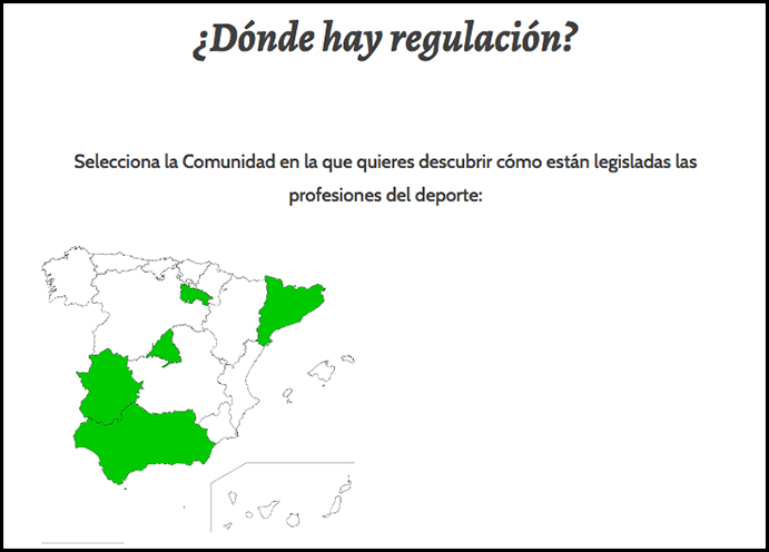 Coplef Madrid estrena web sobre la regulación profesional en España