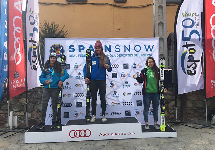 El Team Fischer se lleva seis medallas en los Campeonatos de España de Esqui Alpino