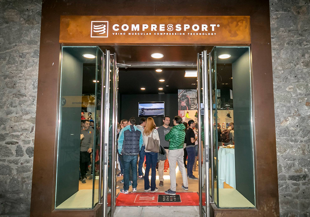 Compressport abre su primera tienda monomarca del mundo en Andorra