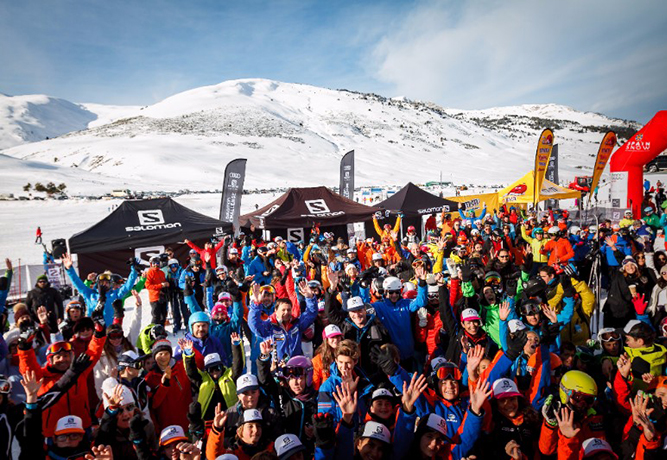 La Salomon Quest Challenge se estrena con 700 esquiadores