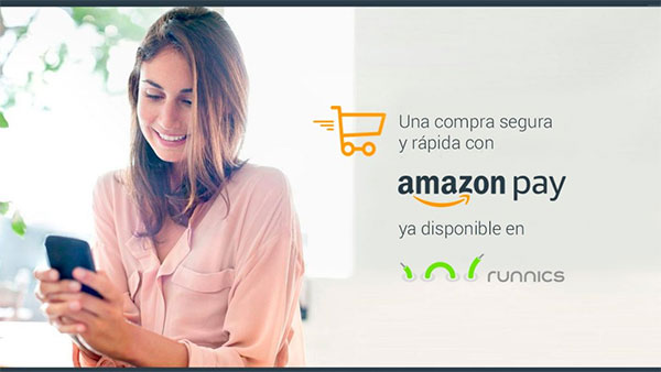 Runnics factura el 20% de sus ventas a través de Amazon Pay