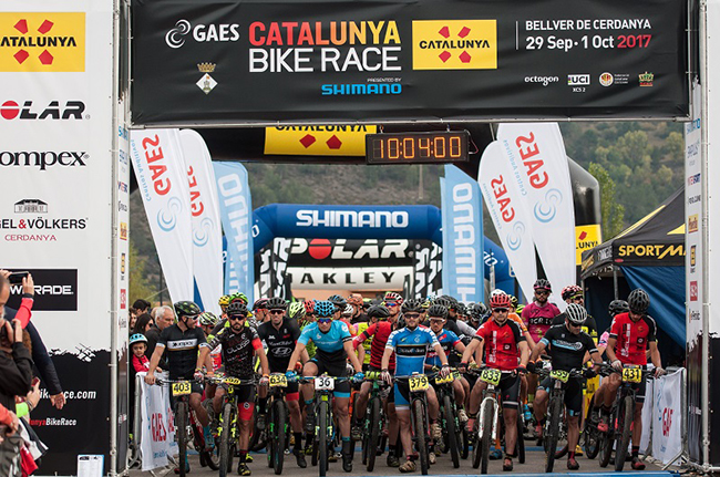 Casi mil inscritos en la GAES Catalunya Bike Race shifted by XTR