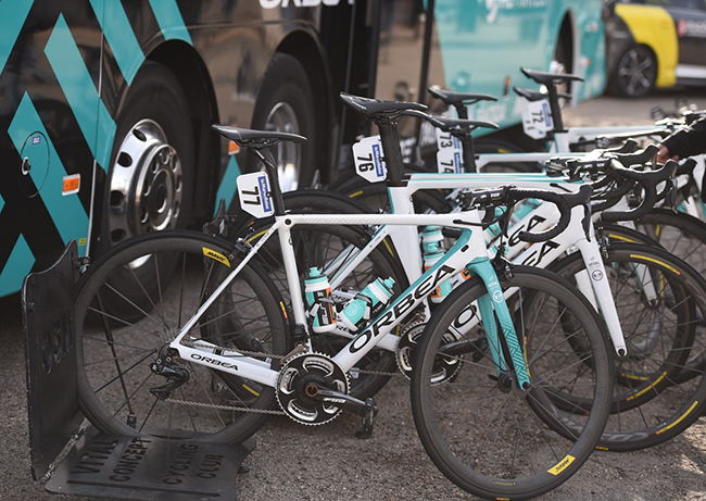 Roban 12 bicicletas del Vital Concept en la Vuelta a Andalucía