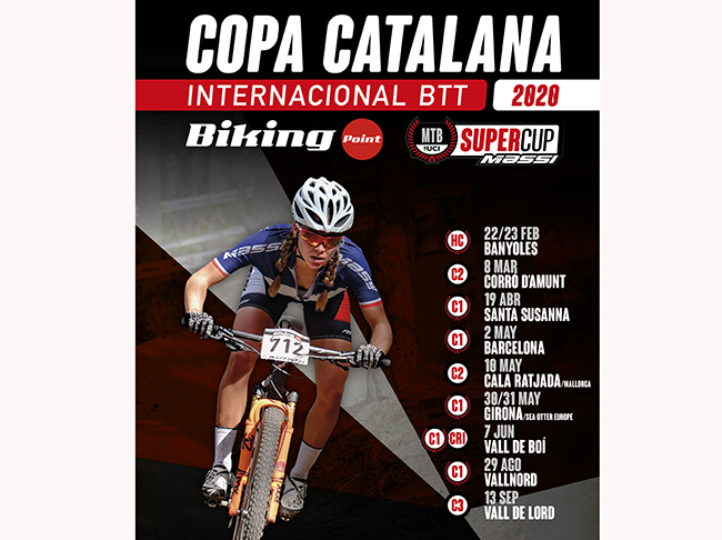 La Copa Catalana Internacional BTT Biking Point anuncia su calendario 2020