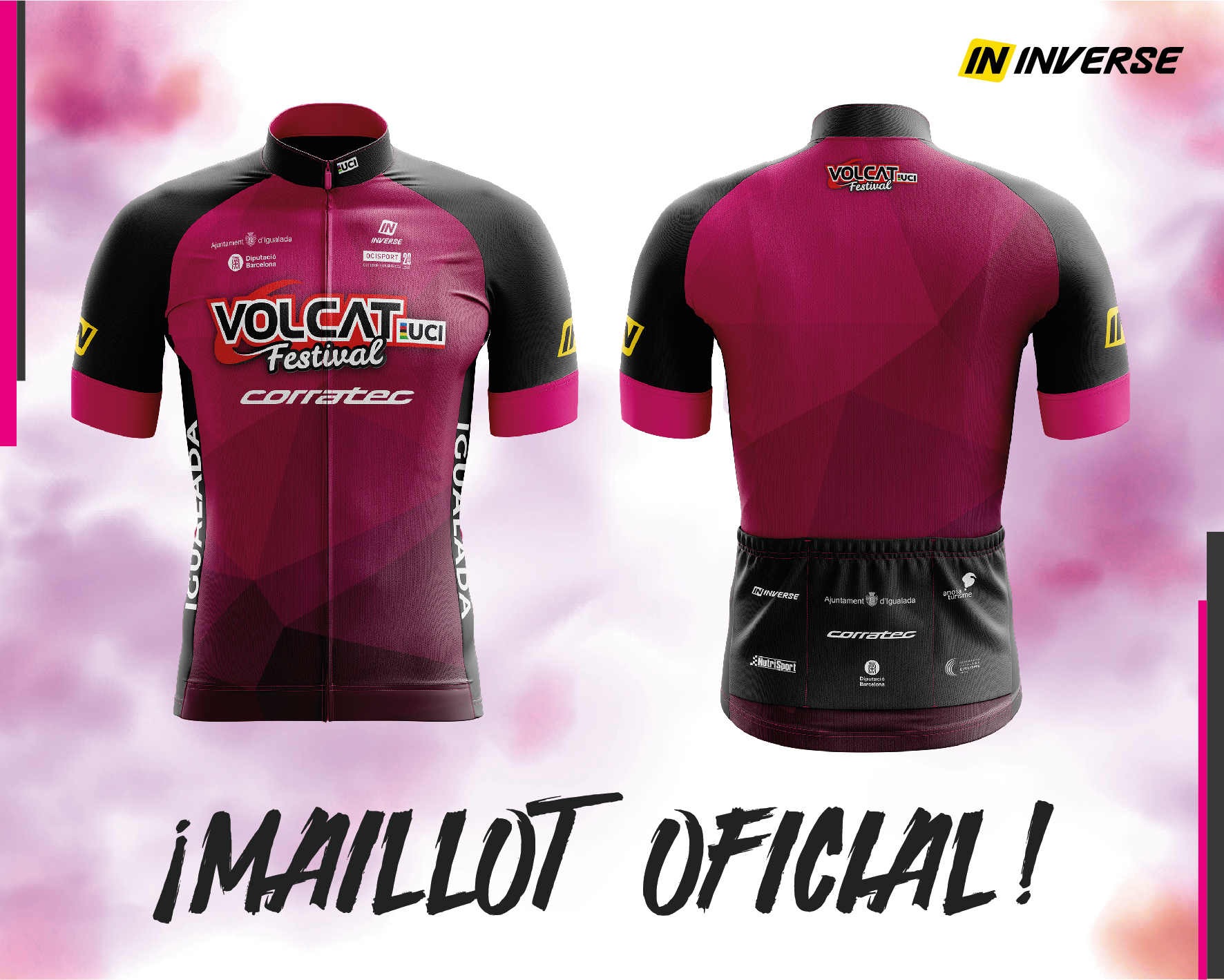 La VolCAT presenta los maillots Inverse para la edición 2021