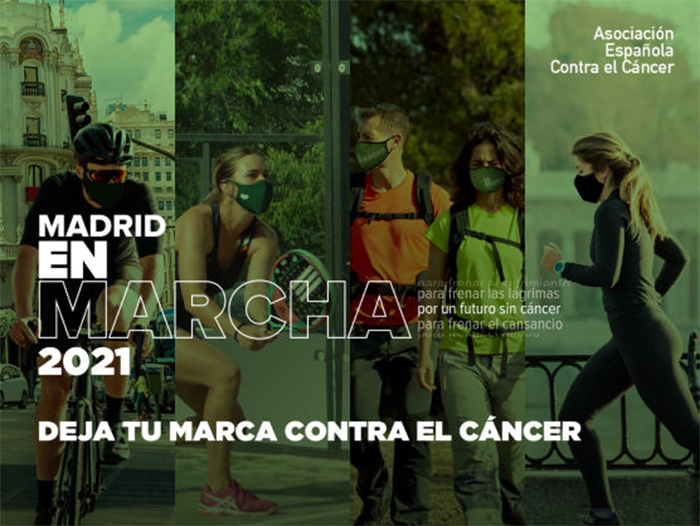 Madrid ‘marchará’ contra el cáncer sobre ruedas, en asfalto, en la pista y en la montaña