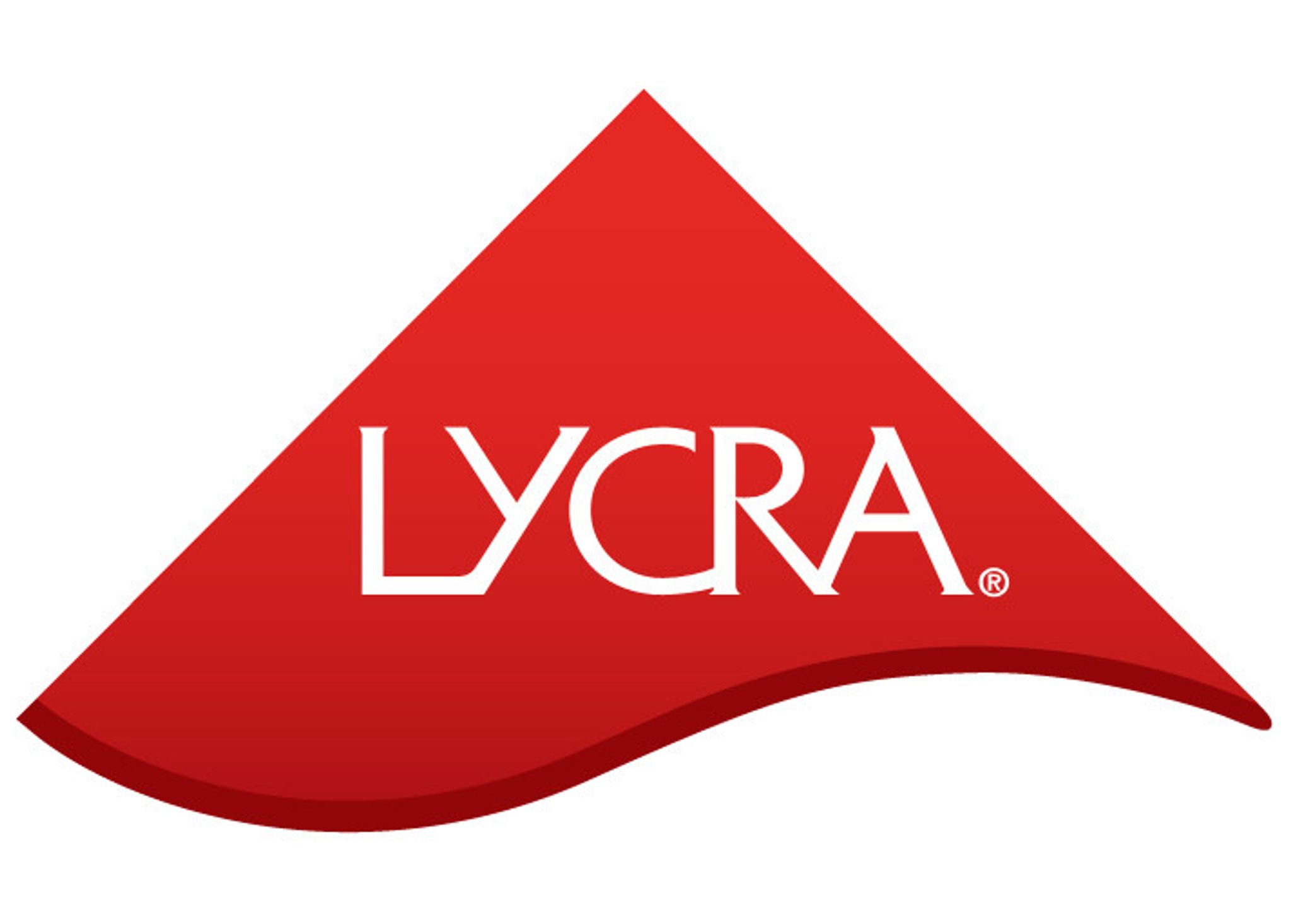 Lycra color red logo