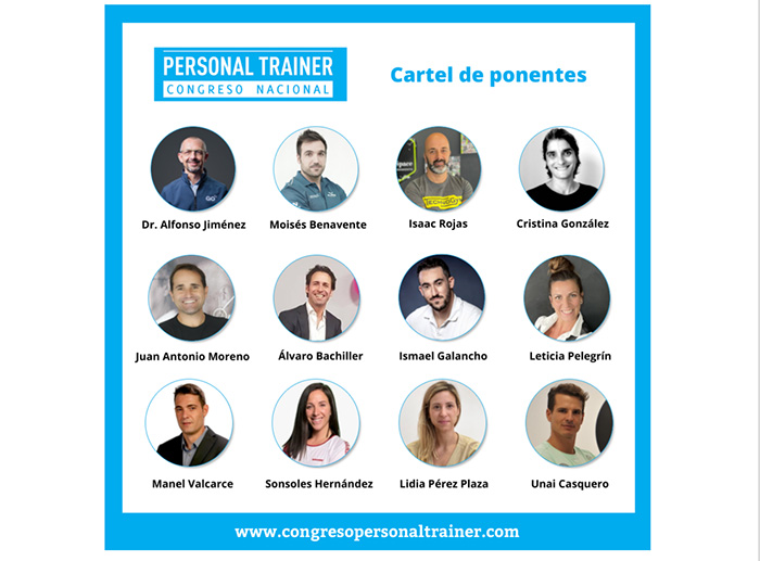 El 8º Congreso Personal Trainer confirma su cartel de ponentes