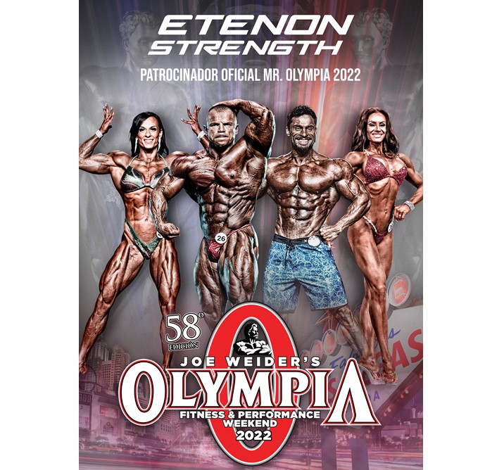 Etenon Strength patrocinará la 58º edición de Mr. Olympia en Las Vegas