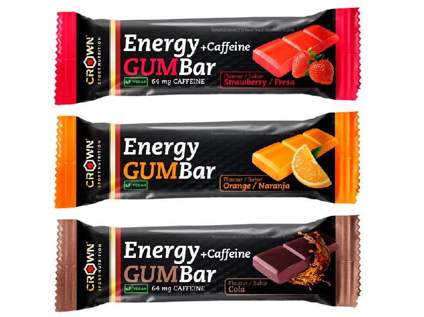 Crown Sport Nutrition lanza Energy GUM Bar, barrita energética de gominola
