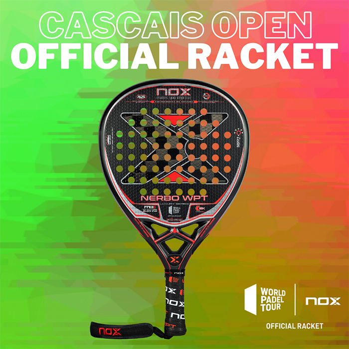 Nox se refuerza en Portugal como pala oficial del WPT Cascais Open