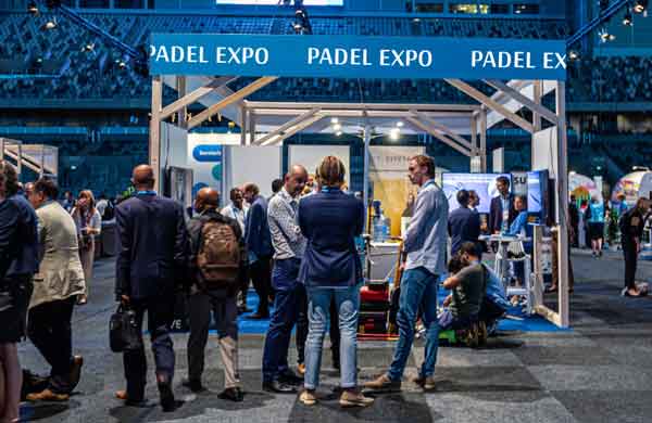 La escasa asistencia de visitantes desluce la Padel Expo 2022 de Suecia