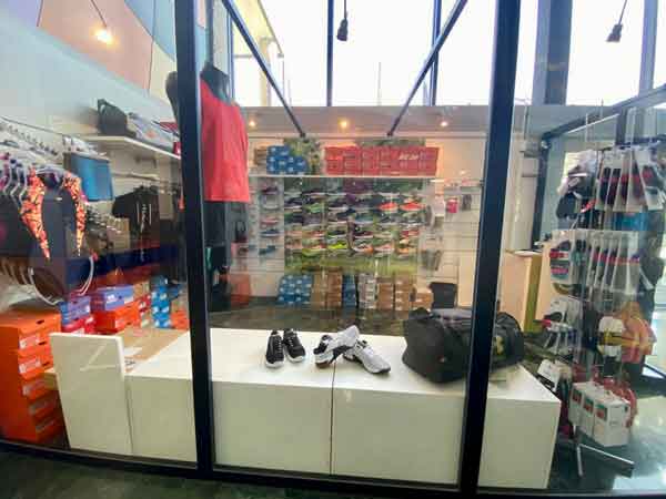BND Sport testa una nueva ubicación para una tienda Be Urban Running con un pop up