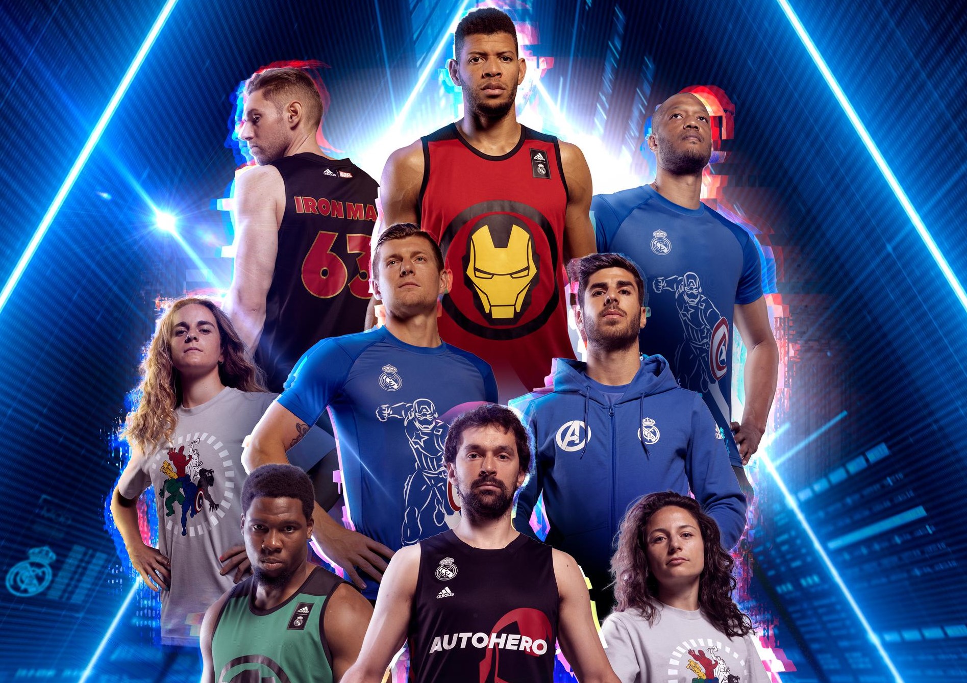 Adidas lanza por primera vez una colección Marvel Avengers