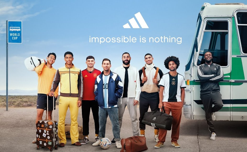 Adidas une a varias estrellas del fútbol en su campaña del Mundial
