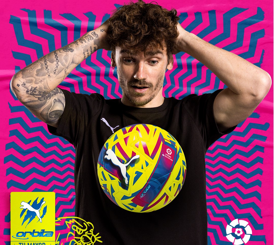 Puma y LaLiga presentan Orbita Yellow Ball, el nuevo balón oficial