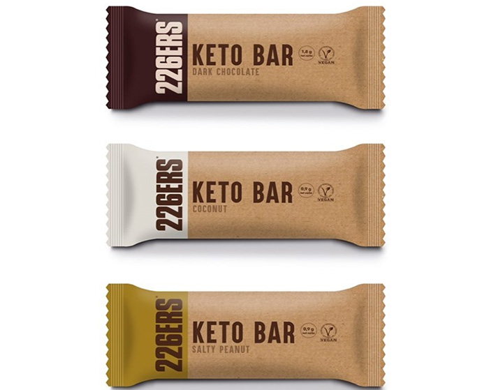 226ERs amplía su gama de productos Keto con nuevas barritas bajas en azúcares y carbohidratos