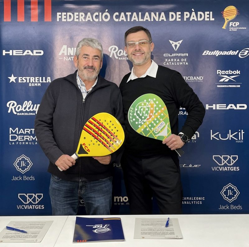 EPadel, nuevo proveedor oficial de suplementos para la Federación Catalana de Pádel