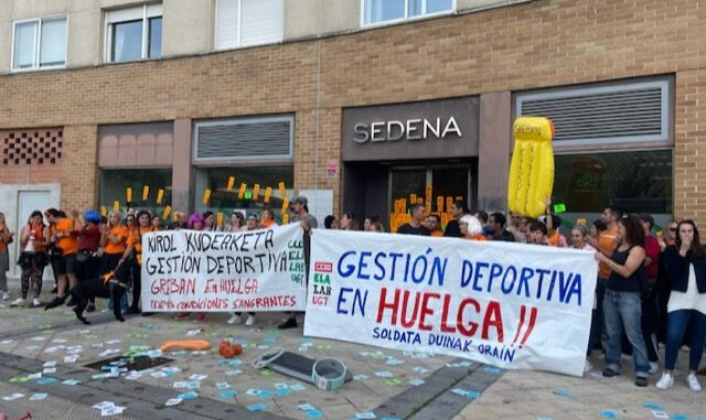 Los centros deportivos de Navarra consiguen un preacuerdo para el convenio tras 100 días de huelga