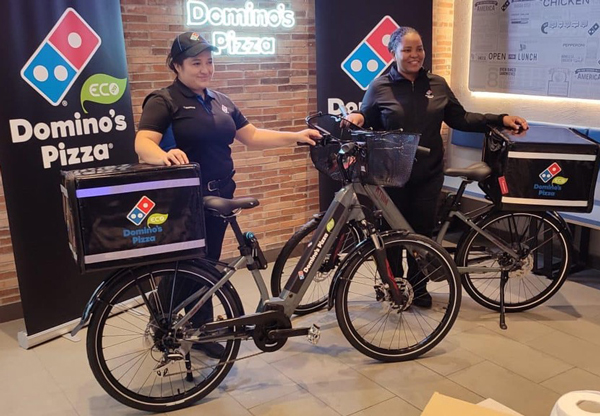 Biobike entrega las primeras 60 ebikes a Domino’s Pizza