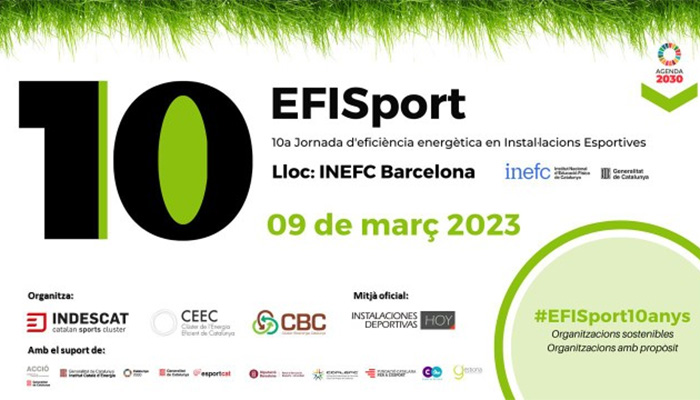 La jornada sobre eficiencia energética EFISport llega a su décima edición