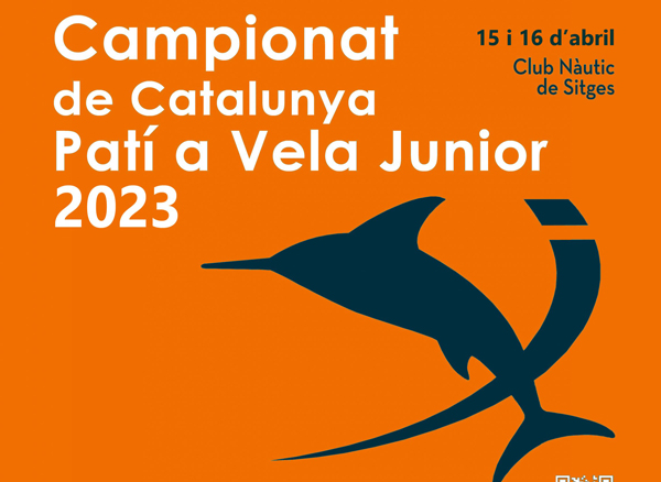 El Club Nàutic Sitges convoca el Campeonato de Cataluña 2023 de patín a vela junior