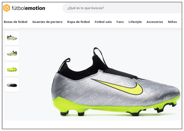 Nike y Fútbol Emotion, los goleadores del mercado de botas de fútbol