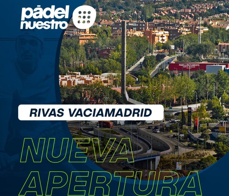 Grupo Pádel Nuestro abrirá una tienda en Rivas-Vaciamadrid