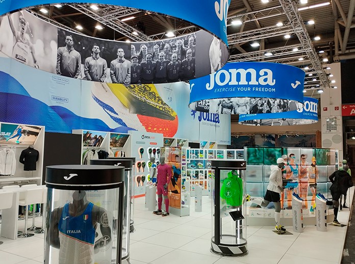 Joma, una de las marcas más veteranas en ISPO Múnich 2023