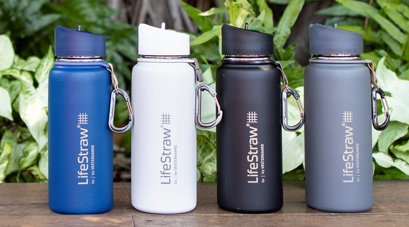 La nueva cantimplora LifeStraw Go integra un filtro contra bacterias y parásitos