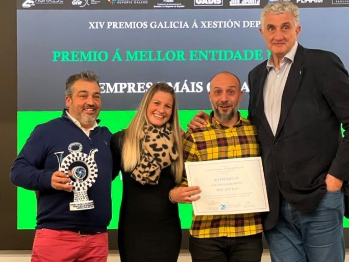 Máis que Auga galardonada como la mejor entidad privada en los Premios Galicia