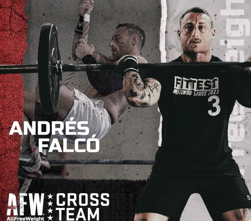 El AFW Cross Team incorpora a Andrés Falcó como atleta