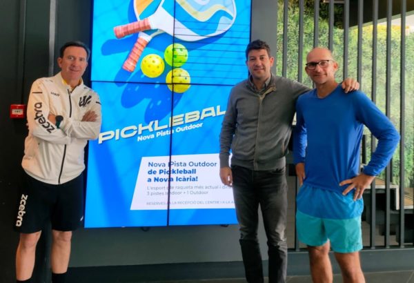 El gimnasio Nova Icària apuesta por el pickleball de la mano de GM Racket Sports