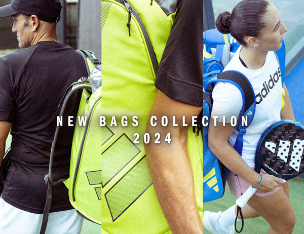 Adidas lanza su colección 2024 de bolsería para pádel