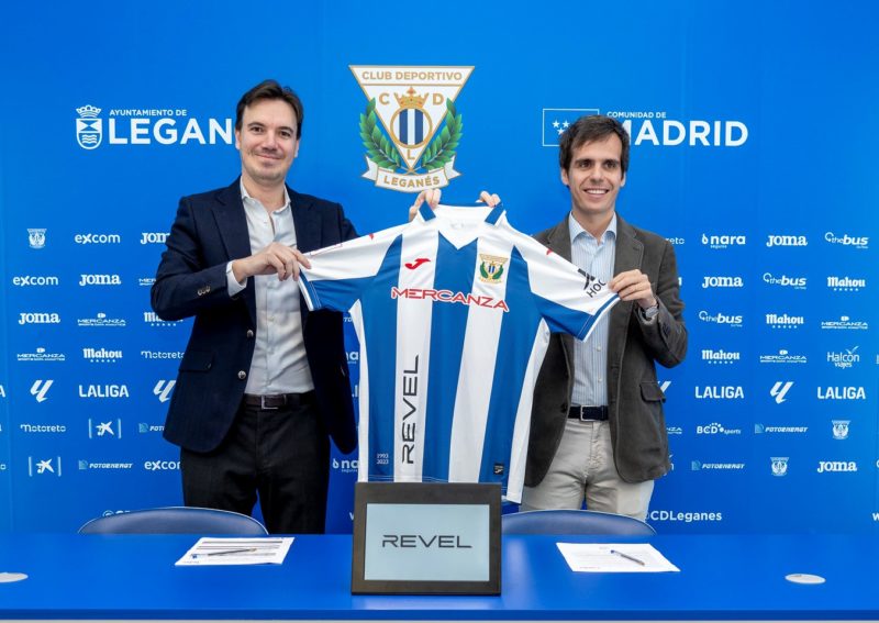 El C.D. Leganés ficha a Revel como nuevo patrocinador oficial