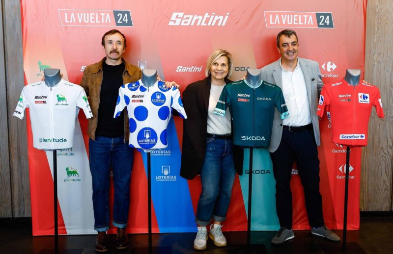 Presentados los maillots de los líderes de La Vuelta 24