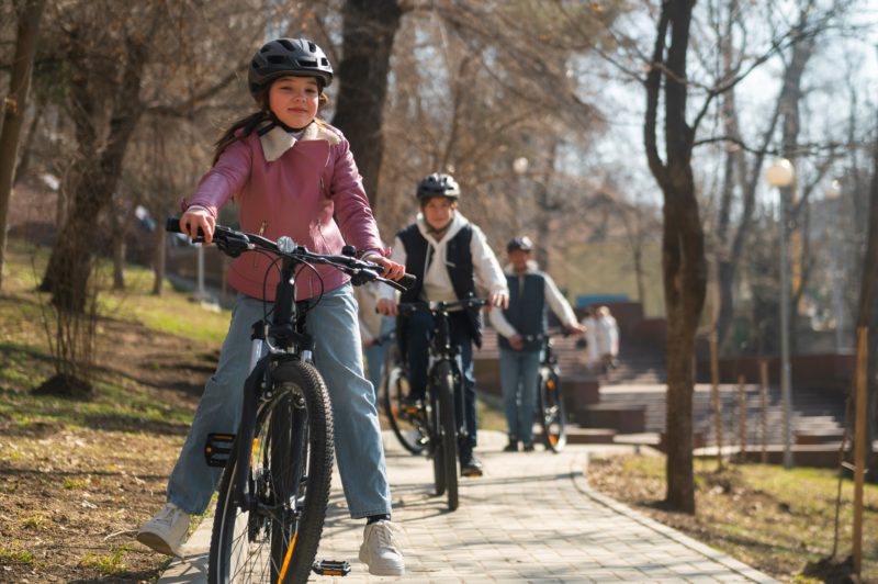 Más del 70% de la población infantil entre 5 y 14 años monta en bicicleta
