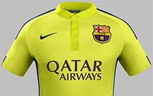 El Barça presenta su tercera equipación