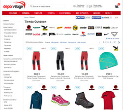 Deporvillage se inicia en la venta de textil y calzado outdoor