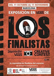 La exposición Jäger x Vans Creative Contest aterriza en Barcelona