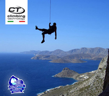 Climbing Technology firma como partner técnico del Kalymnos Climbing Festival