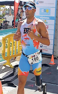 El paratriatleta Lionel Morales sigue en coma tras sufrir un golpe de calor