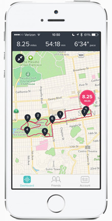 Fitbit actualiza su app con la función MobileRun